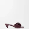 Origami-slipper van lamsleer Origami-slipper van lamsleer