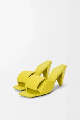 Origami-slipper van lamsleer
