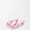 Origami-slipper van lamsleer Origami-slipper van lamsleer