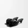 Origami-slipper van lamsleer Origami-slipper van lamsleer