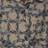 Overhemd met korte mouwen van jacquard van badstofkatoen Overhemd met korte mouwen van jacquard van badstofkatoen