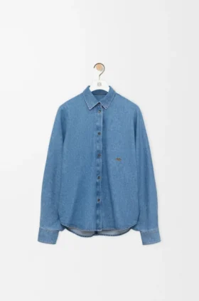 Overhemd van denim