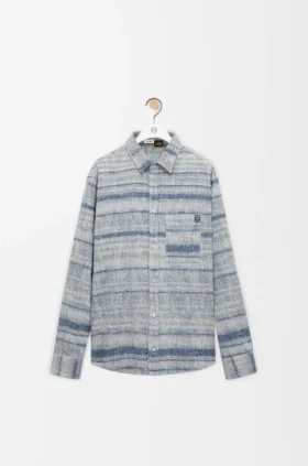 Overhemd van denim