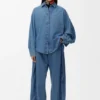 Overhemd van denim Overhemd van denim