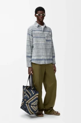 Overhemd van denim