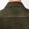 Overhemd van suède geitenleer Overhemd van suède geitenleer