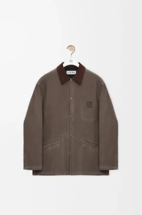 Overshirt van katoenmix