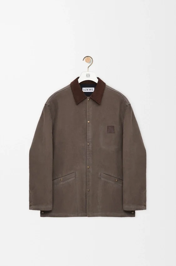 Overshirt van katoenmix Overshirt van katoenmix