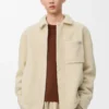 Overshirt van schapenvacht Overshirt van schapenvacht