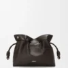 Panta Medium Flamenco-clutch van glanzend kalfsleer Panta Medium Flamenco-clutch van glanzend kalfsleer