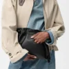 Panta Medium Flamenco-clutch van glanzend kalfsleer Panta Medium Flamenco-clutch van glanzend kalfsleer