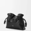 Panta Medium Flamenco-clutch van glanzend kalfsleer Panta Medium Flamenco-clutch van glanzend kalfsleer