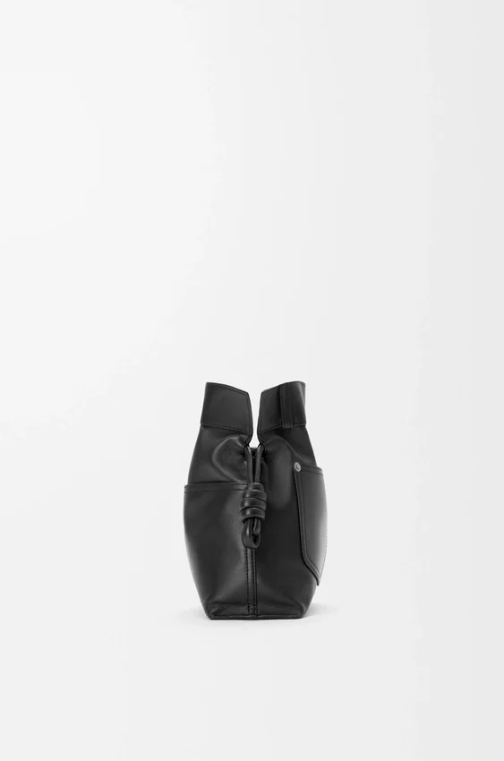 Panta Medium Flamenco-clutch van glanzend kalfsleer Panta Medium Flamenco-clutch van glanzend kalfsleer