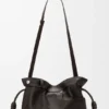 Panta Medium Flamenco-clutch van glanzend kalfsleer Panta Medium Flamenco-clutch van glanzend kalfsleer