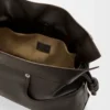 Panta Medium Flamenco-clutch van glanzend kalfsleer Panta Medium Flamenco-clutch van glanzend kalfsleer