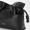 Panta Medium Flamenco-clutch van glanzend kalfsleer Panta Medium Flamenco-clutch van glanzend kalfsleer