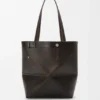Panta Medium Puzzle Fold Tote bag in glanzendes Kalbsleder Panta Medium Puzzle Fold Tote bag in glanzendes Kalbsleder