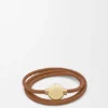 Pebble-armband van kalfsleer Pebble-armband van kalfsleer