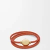 Pebble-armband van kalfsleer Pebble-armband van kalfsleer