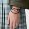Pebble-armband van kalfsleer Pebble-armband van kalfsleer