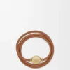 Pebble-armband van kalfsleer Pebble-armband van kalfsleer