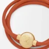 Pebble-armband van kalfsleer Pebble-armband van kalfsleer