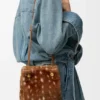 Pebble-etui van bedrukt schapenvacht Pebble-etui van bedrukt schapenvacht