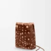 Pebble-etui van bedrukt schapenvacht Pebble-etui van bedrukt schapenvacht