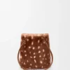 Pebble-etui van bedrukt schapenvacht Pebble-etui van bedrukt schapenvacht