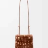 Pebble-etui van bedrukt schapenvacht Pebble-etui van bedrukt schapenvacht