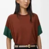 Pebble-riem van glad kalfsleer Pebble-riem van glad kalfsleer