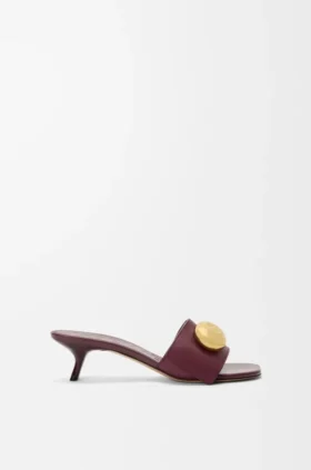 Pebble-slipper van zacht kalfsleer Pebble-slipper van zacht kalfsleer