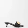 Pebble-slipper van zacht kalfsleer Pebble-slipper van zacht kalfsleer