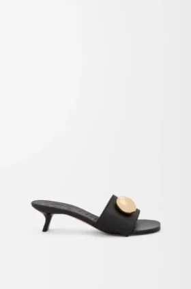 Pebble-slipper van zacht kalfsleer Pebble-slipper van zacht kalfsleer