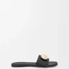 Pebble-slipper van zacht kalfsleer Pebble-slipper van zacht kalfsleer