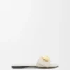 Pebble-slipper van zacht kalfsleer Pebble-slipper van zacht kalfsleer