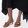 Pebble-slipper van zacht kalfsleer Pebble-slipper van zacht kalfsleer