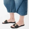 Pebble-slipper van zacht kalfsleer Pebble-slipper van zacht kalfsleer