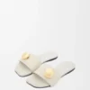 Pebble-slipper van zacht kalfsleer Pebble-slipper van zacht kalfsleer