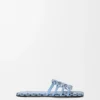 Petal Anagram-slipper van geborduurd canvas Petal Anagram-slipper van geborduurd canvas