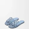 Petal Anagram-slipper van geborduurd canvas Petal Anagram-slipper van geborduurd canvas