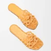 Petal Anagram-slipper van geborduurd canvas Petal Anagram-slipper van geborduurd canvas