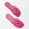 Petal Anagram-slipper van geborduurd canvas Petal Anagram-slipper van geborduurd canvas