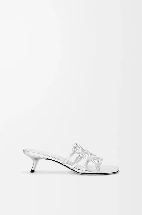 Petal Anagram-slipper van gelamineerd lamsleer Petal Anagram-slipper van gelamineerd lamsleer
