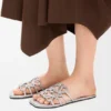 Petal Anagram-slipper van gelamineerd lamsleer Petal Anagram-slipper van gelamineerd lamsleer