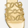 Petal Anagram-slipper van gelamineerd lamsleer Petal Anagram-slipper van gelamineerd lamsleer