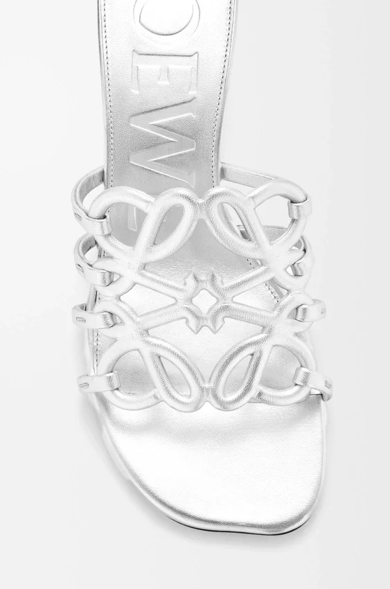 Petal Anagram-slipper van gelamineerd lamsleer Petal Anagram-slipper van gelamineerd lamsleer