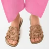 Petal Anagram-slipper van kalfsleer Petal Anagram-slipper van kalfsleer