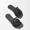 Petal Anagram-slipper van kalfsleer Petal Anagram-slipper van kalfsleer
