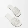 Petal Anagram-slipper van kalfsleer Petal Anagram-slipper van kalfsleer